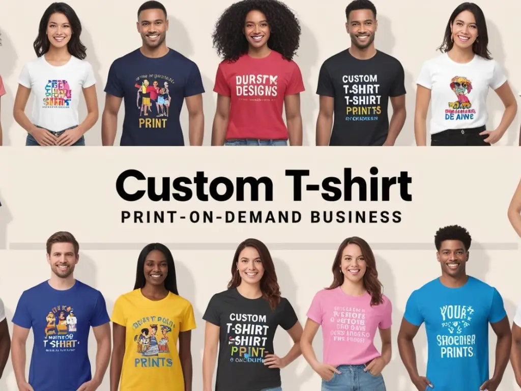 Custom T-Shirt Print on Demand Business Custom T-Shirt Print on Demand Business